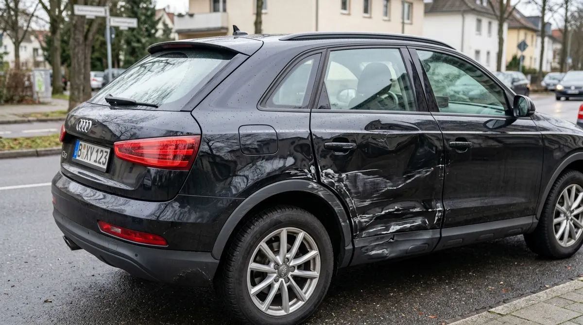 Audi Q3 – Seitenkollision