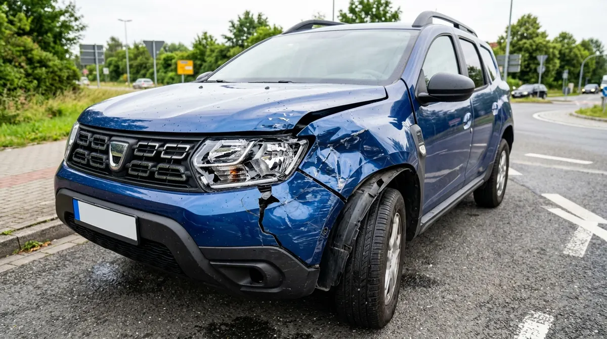 Dacia Duster – Seitenkollision