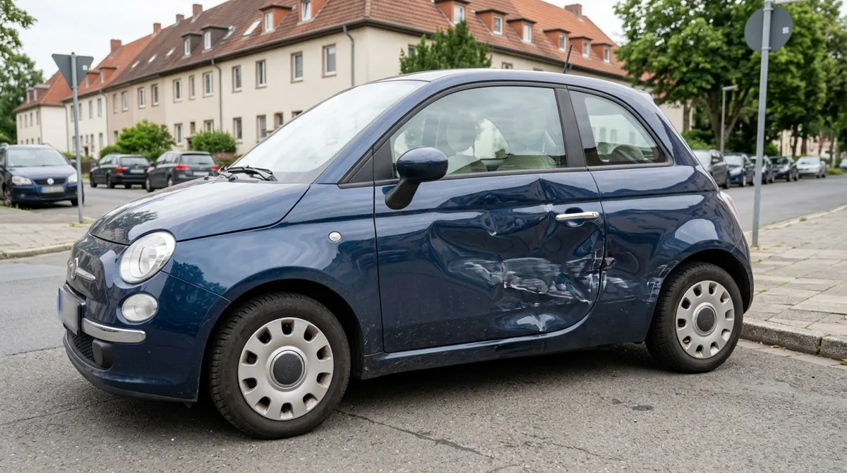 Fiat 500 – Parkschaden