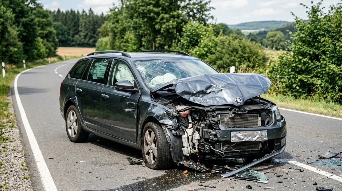 Skoda Octavia Combi – Totalschaden