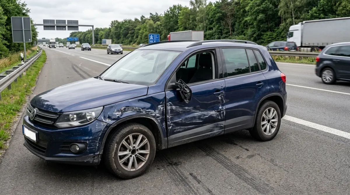 VW Tiguan 2.0 TDI – Spurwechsel
